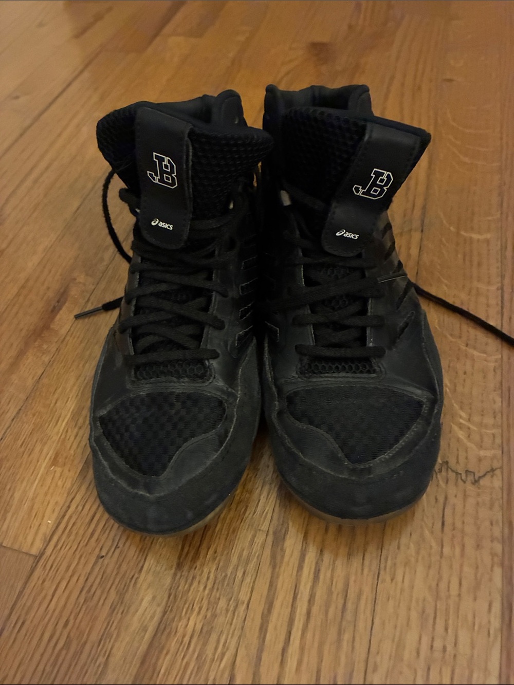 ASICS Black Men's High-Top Athletic Sneakers